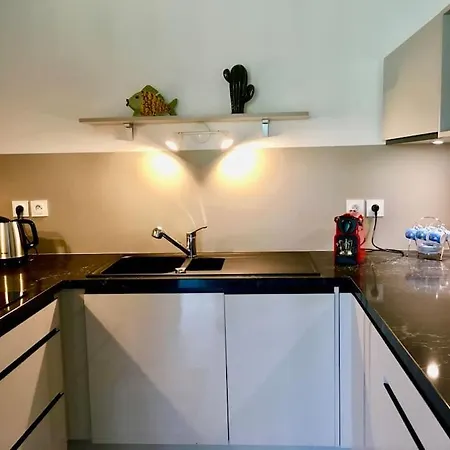 T2 Rez De Jardin Cosy דירה Saint-Raphaël